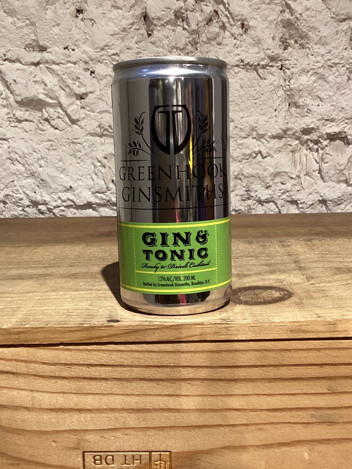 Greenhook Ginsmiths Gin & Tonic, Brooklyn, New York (200ml)