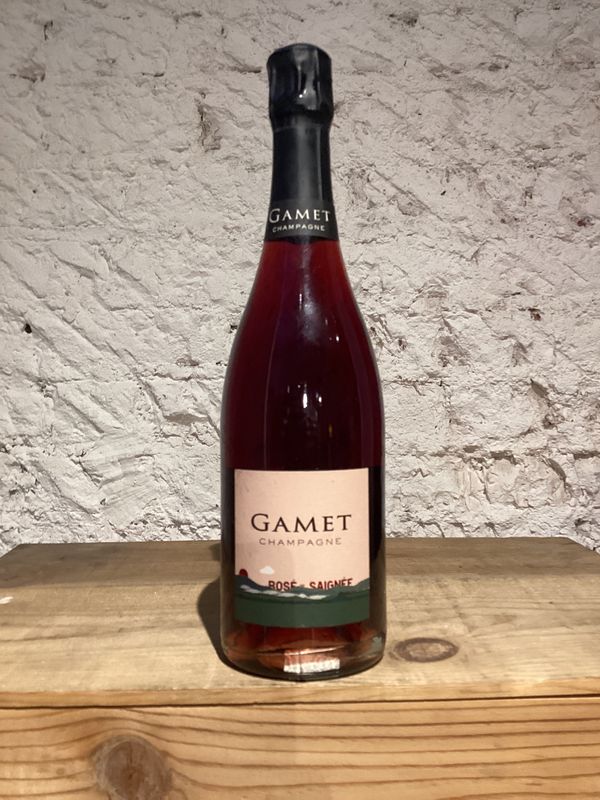 Maison Gamet Rose de Saignee Brut Champagne, France NV (750ml)