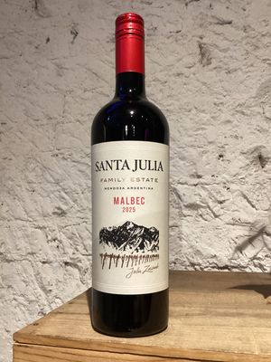 Santa Julia Family Estate Malbec Mendoza, Argentina 2025 (750ml)