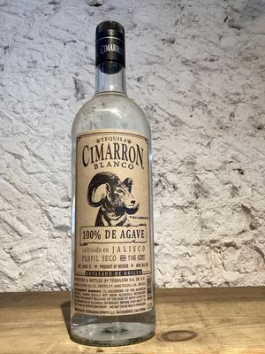 Tequila Cimarron Blanco, Tequila, Jalisco, Mexico (1 Liter) Tequila Cimarron Blanco, Tequila, Jalisco, Mexico (1 Liter)