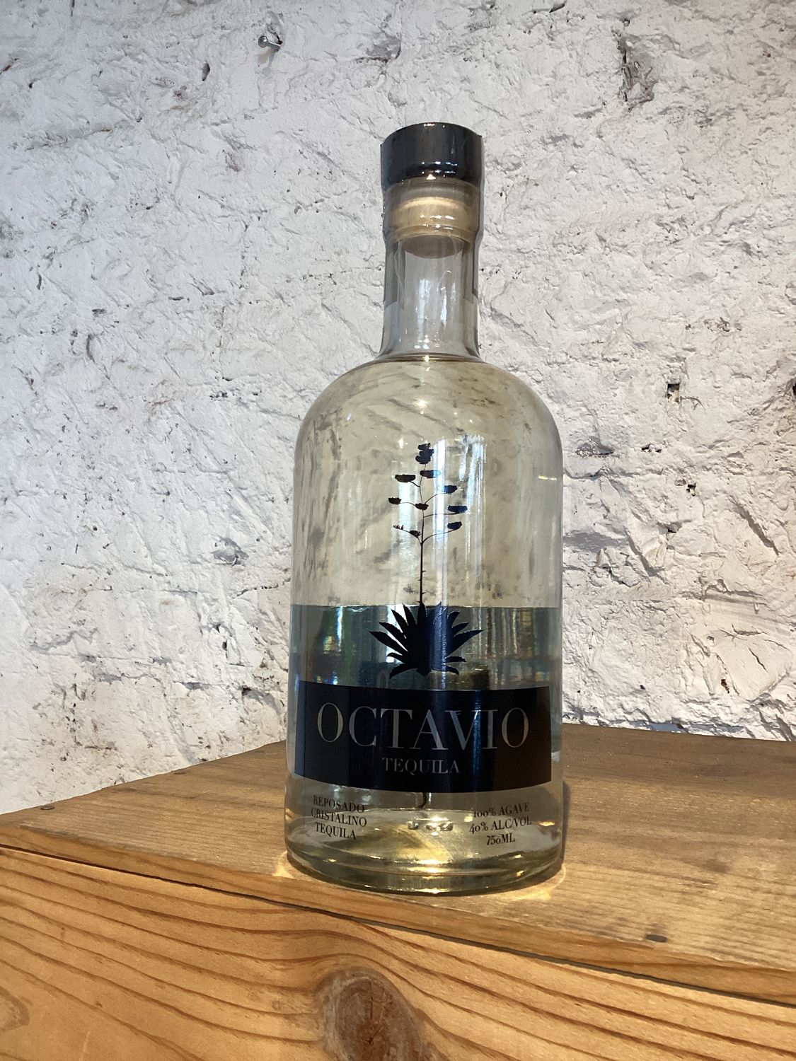 Destileria Leyros Octavio Cristalino Reposado Tequila Mexico (750ml)
