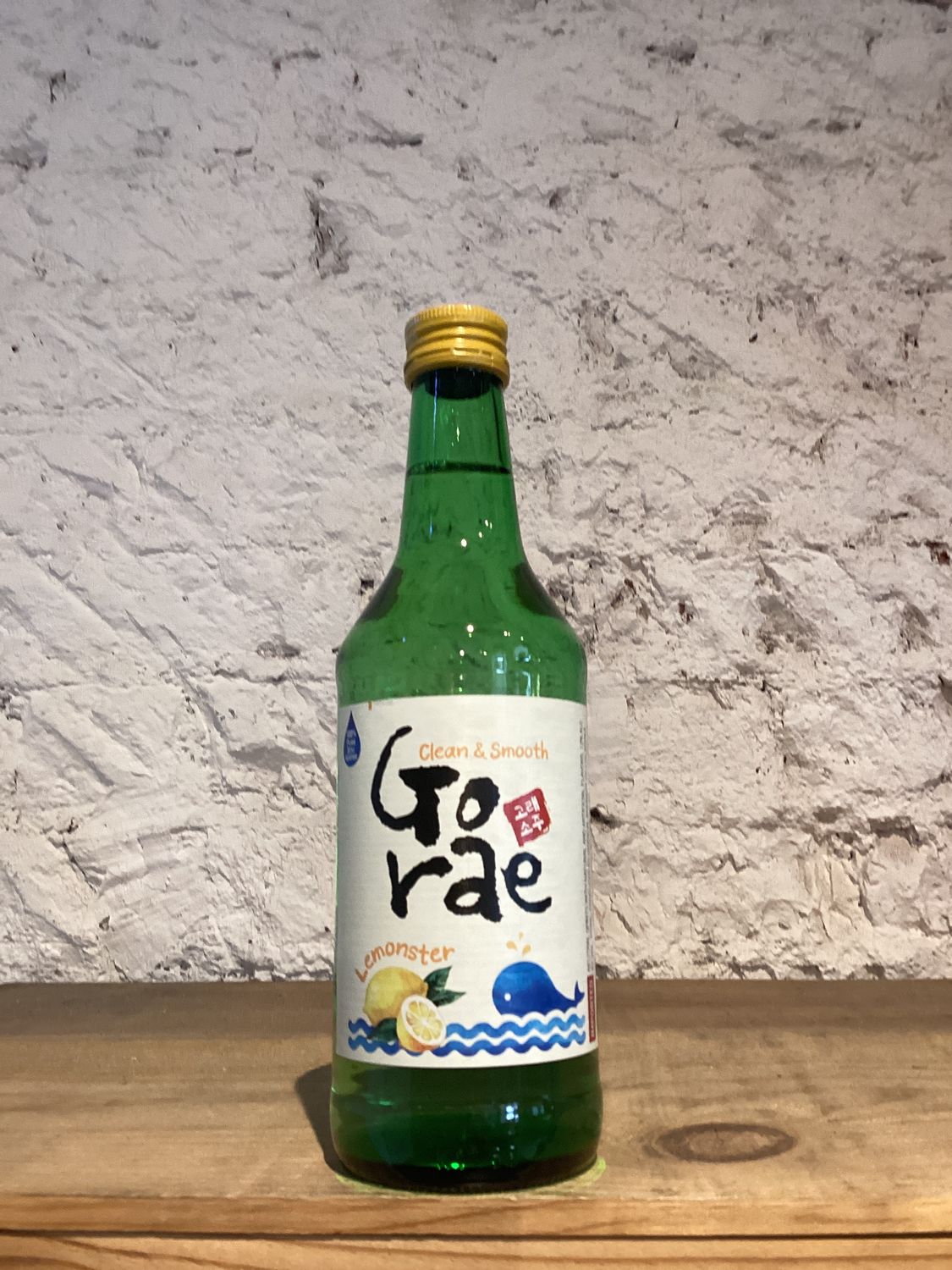 Gorae Lemon Soju, Jeju, South Korea (375ml)