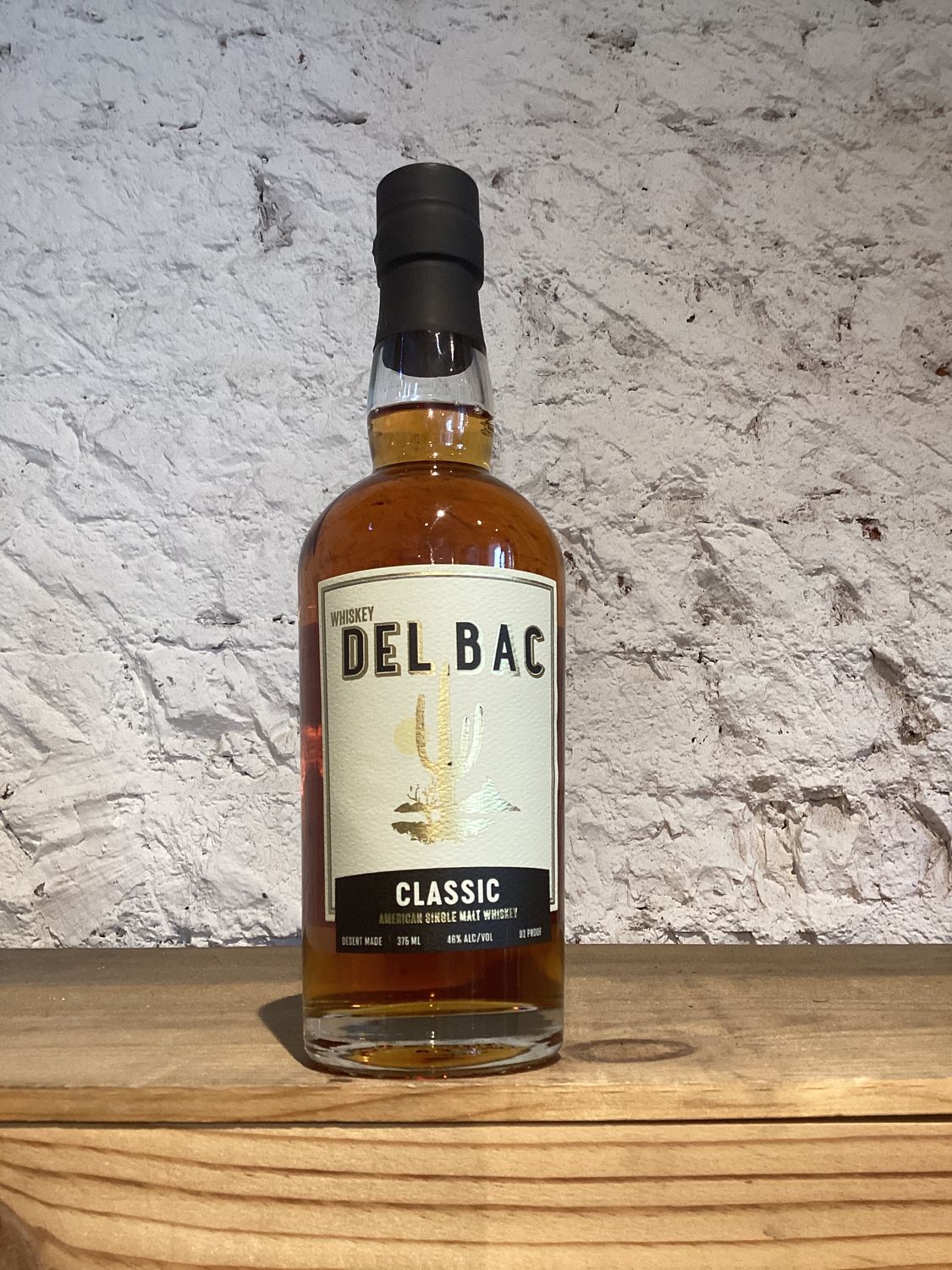 Whiskey Del Bac “Classic” American Single Malt Whiskey, Tucson, Arizona (375ml)