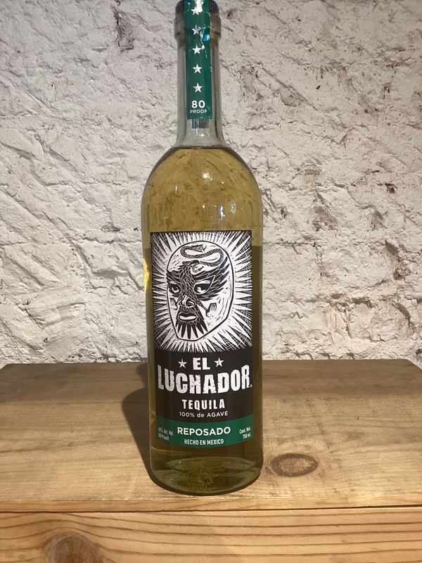 El Luchador Tequila Reposado, Arandas, Jalisco, Mexico (750ml)