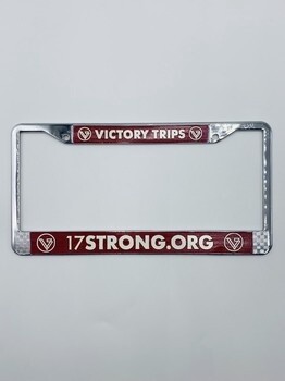 License Plate Frame - Victory Trips