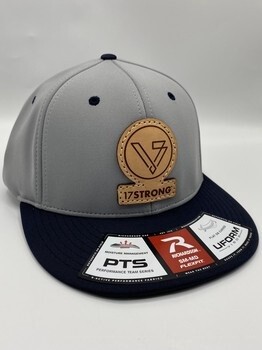 R-Flex Hat - Pulse - CC- Grey/Navy - Logo Patch