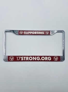 License Plate Frame - Supporting