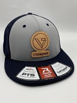 R-Flex Hat -  Pulse - Alternate - Grey/Navy - Logo Patch