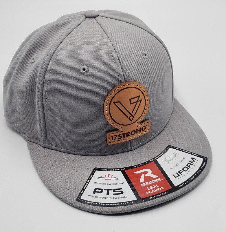 R-Flex Hat - Pulse - Solid Grey - Logo Patch
