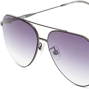 (10260192.COM) Retro Aviator Gunmetal