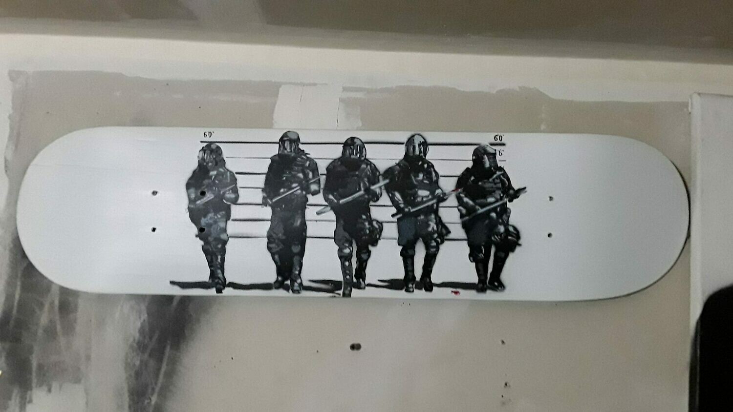 The Usual Suspects Skate Deck