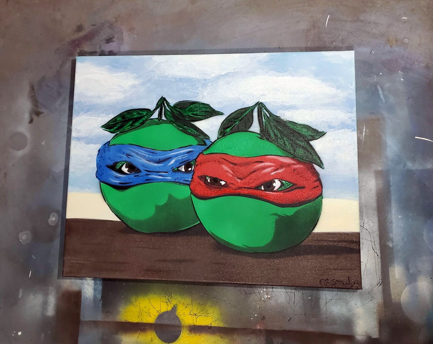 Rene Magritte Inspired - The Brothers Waltz