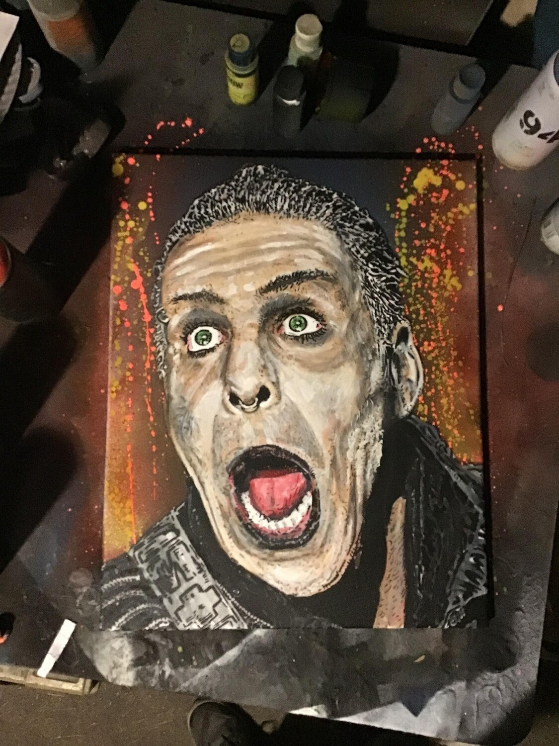 Till Lindemann of Rammstein