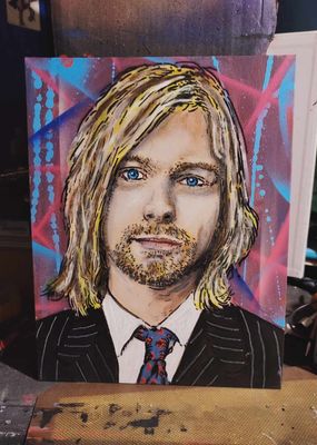 Kurt Cobain of Nirvana