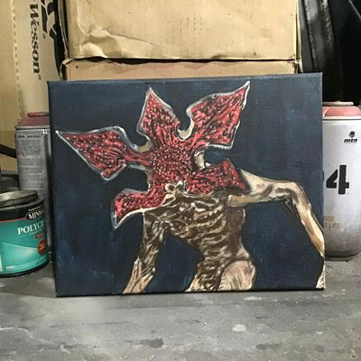 The Demogorgon from Stranger Things