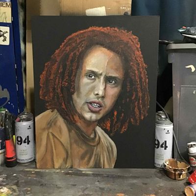 Zack de la Rocha of Rage Against The Machine
