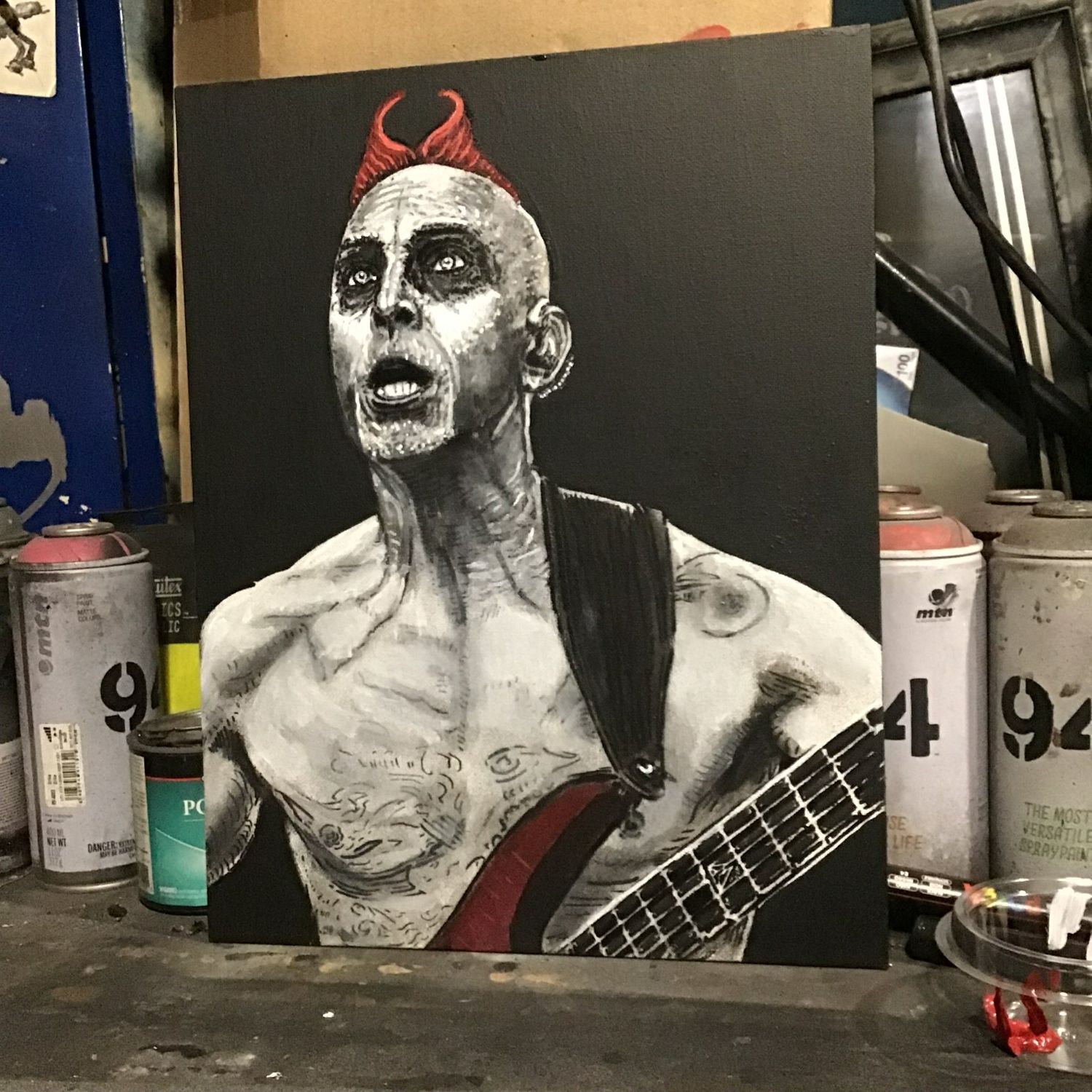 Ryan Martinie of Mudvayne