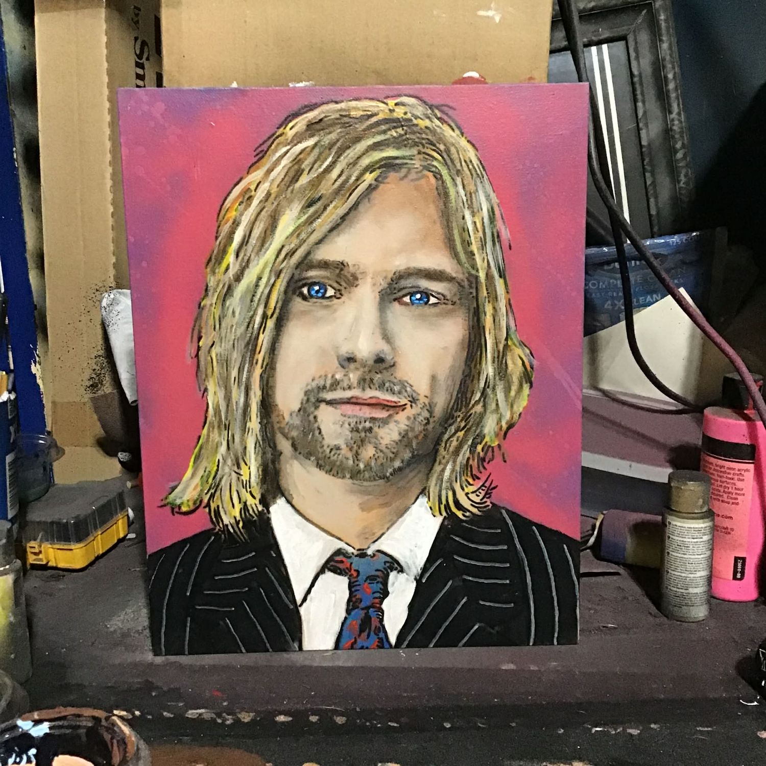 Kurt Cobain of Nirvana
