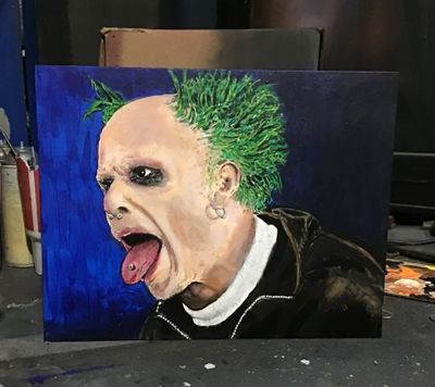 Keith Flint of The Prodigy
