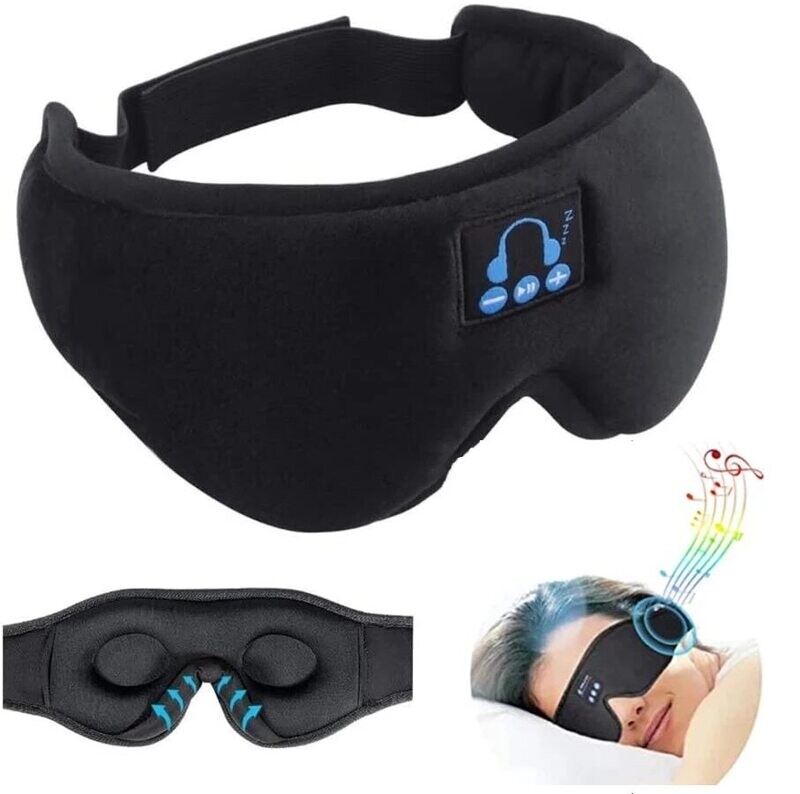 Sleeping Wireless Mask With Headphones for Men &amp; Women [Sleepathy}