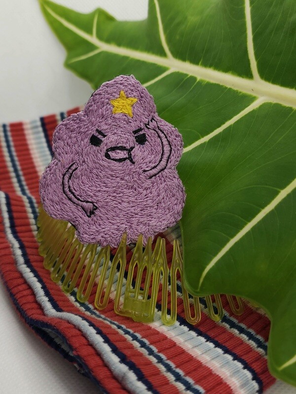 Lumpy Space Princess Hair Clip