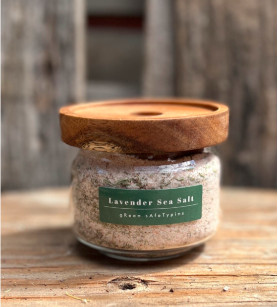 Organic Lavender Sea Salt