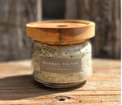 Organic Rosemary Infused Sea Salt