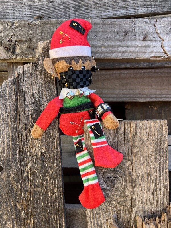 Punk Elf on the Shelf