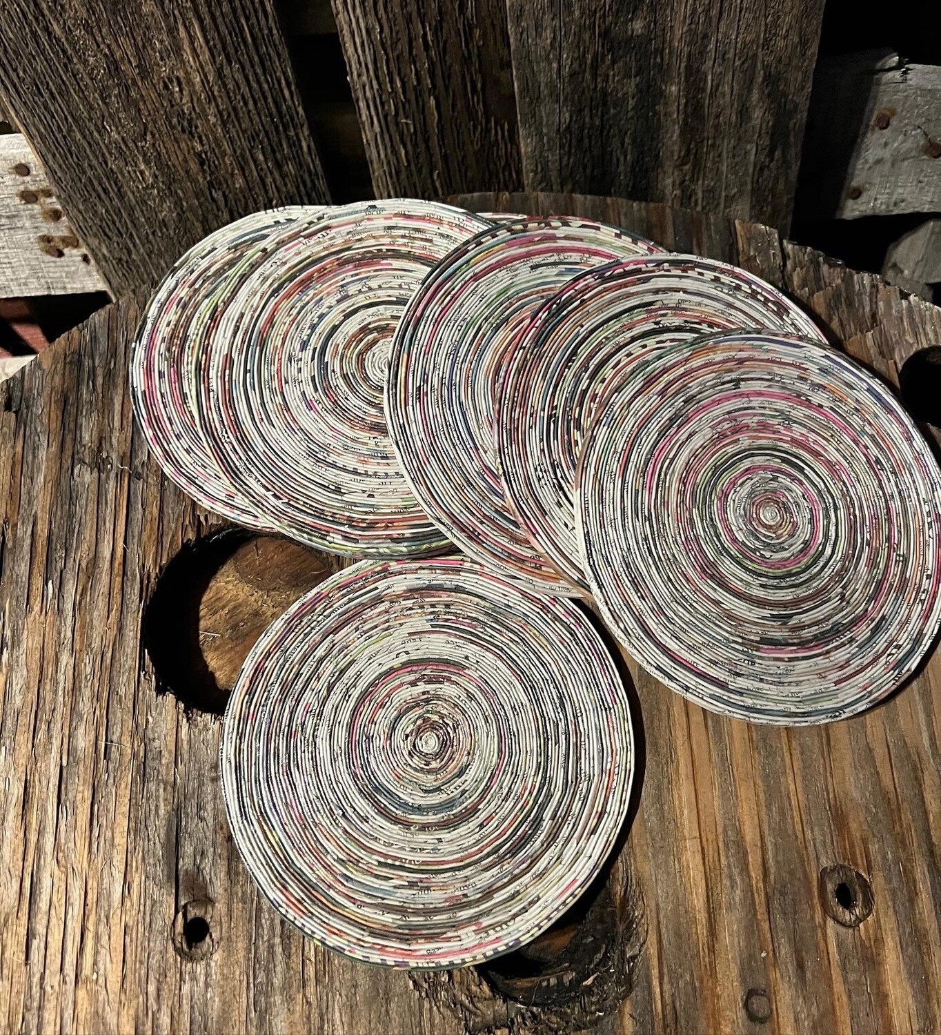 Newspaper Trivet