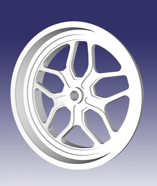 Billet Specialties Win Lite front spindle wheels 15&quot;