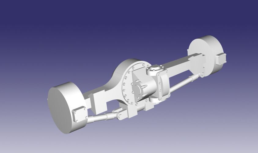 2.5 Ton Rockwell axles