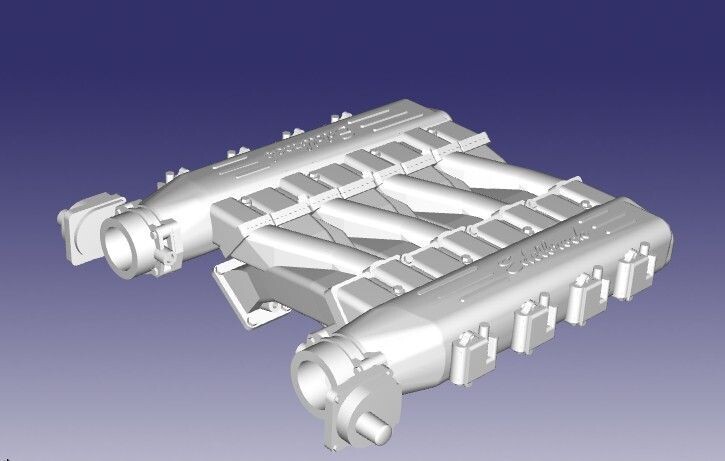 LSX/LS3 V8 Edelrock X  Ram intake