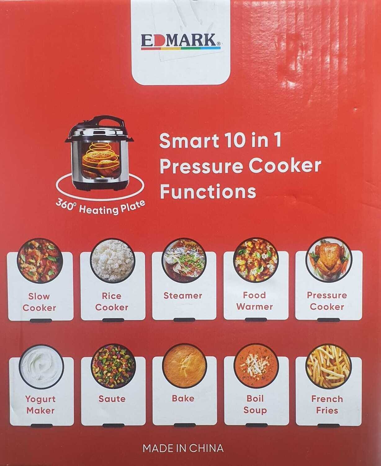 Edmark Smart 10 in 1 Pressure Cooker