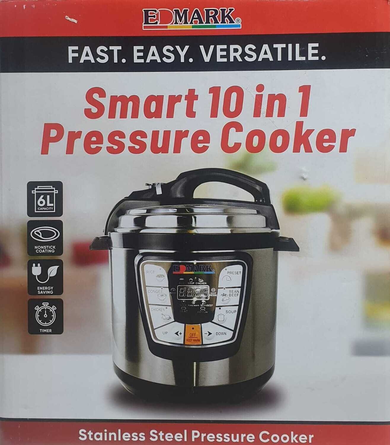 Edmark Smart 10 in 1 Pressure Cooker