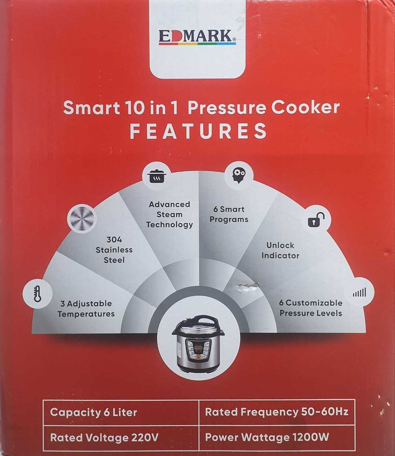 Edmark Smart 10 in 1 Pressure Cooker