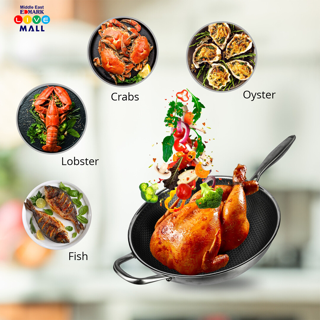 Edmark Scratch-Free Smart Wok