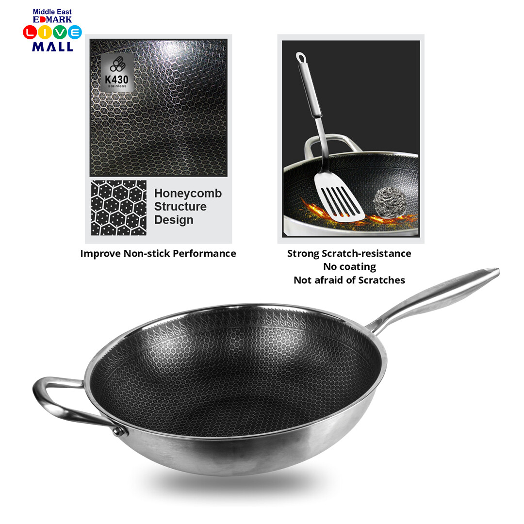 Edmark Scratch-Free Smart Wok