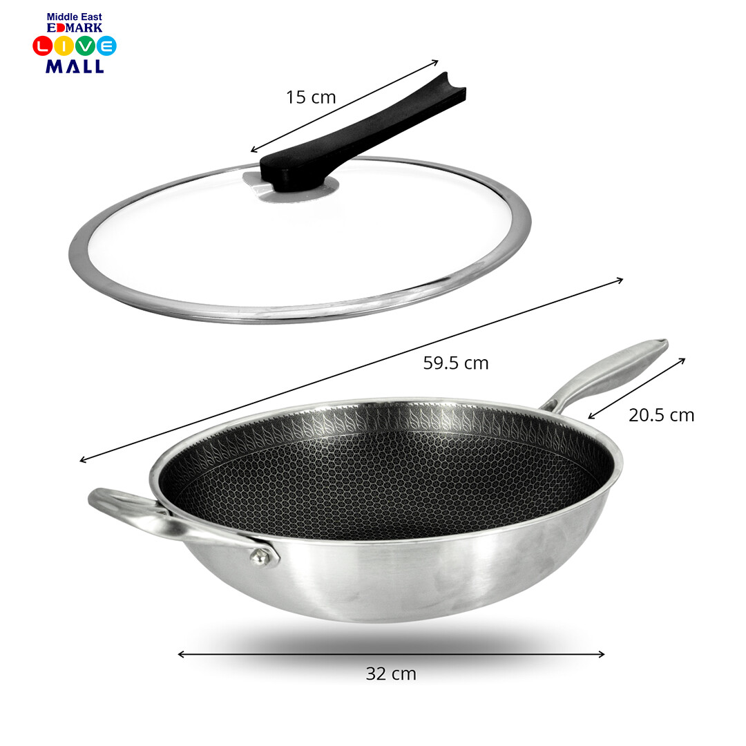 Edmark Scratch-Free Smart Wok