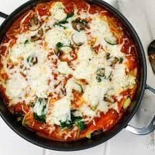 MONDAY Skillet Vegetable Lasagna