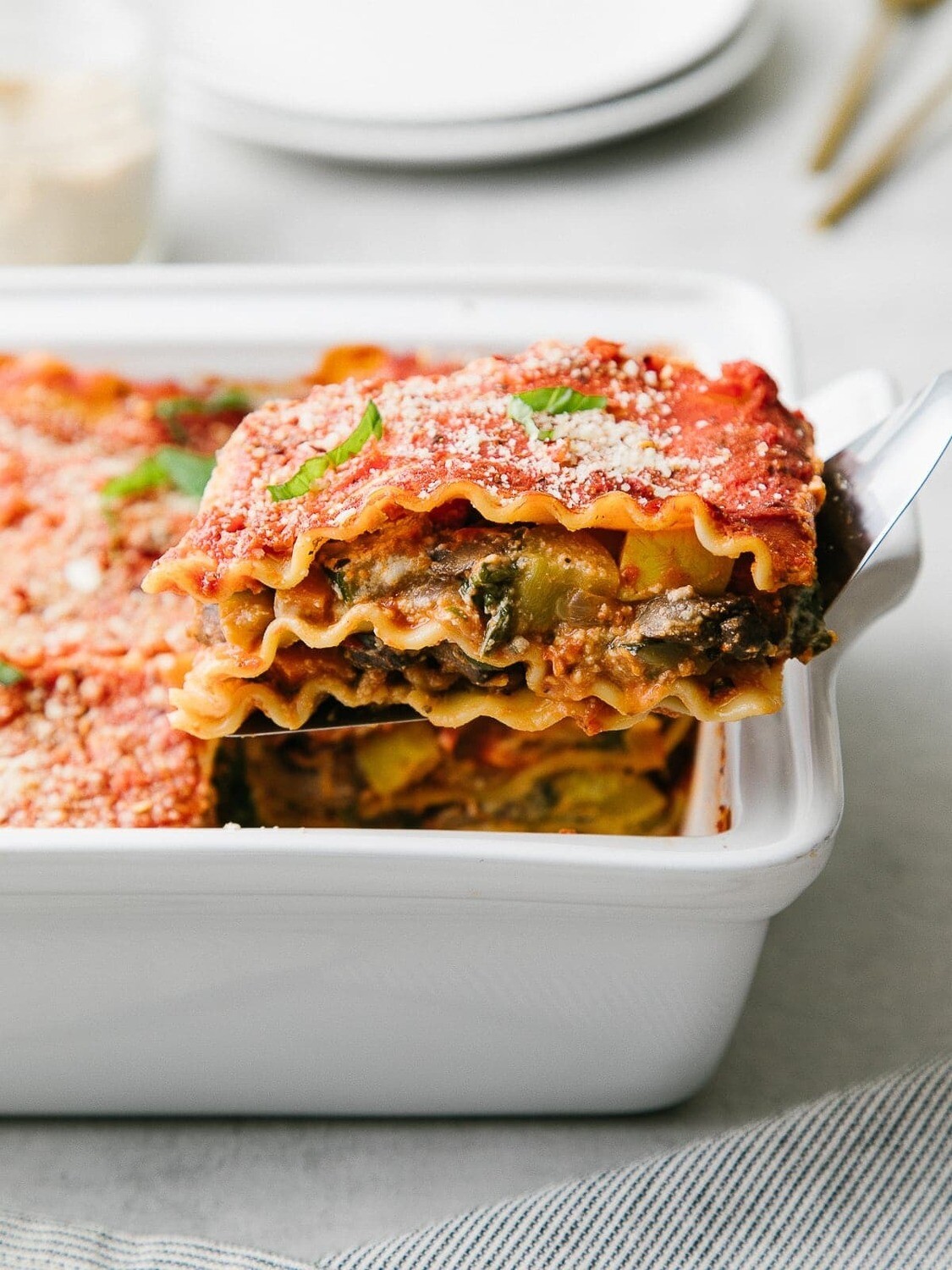 Vegan Vegetable Baked Lasagna