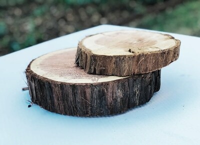 Rustic Wood Round, Large