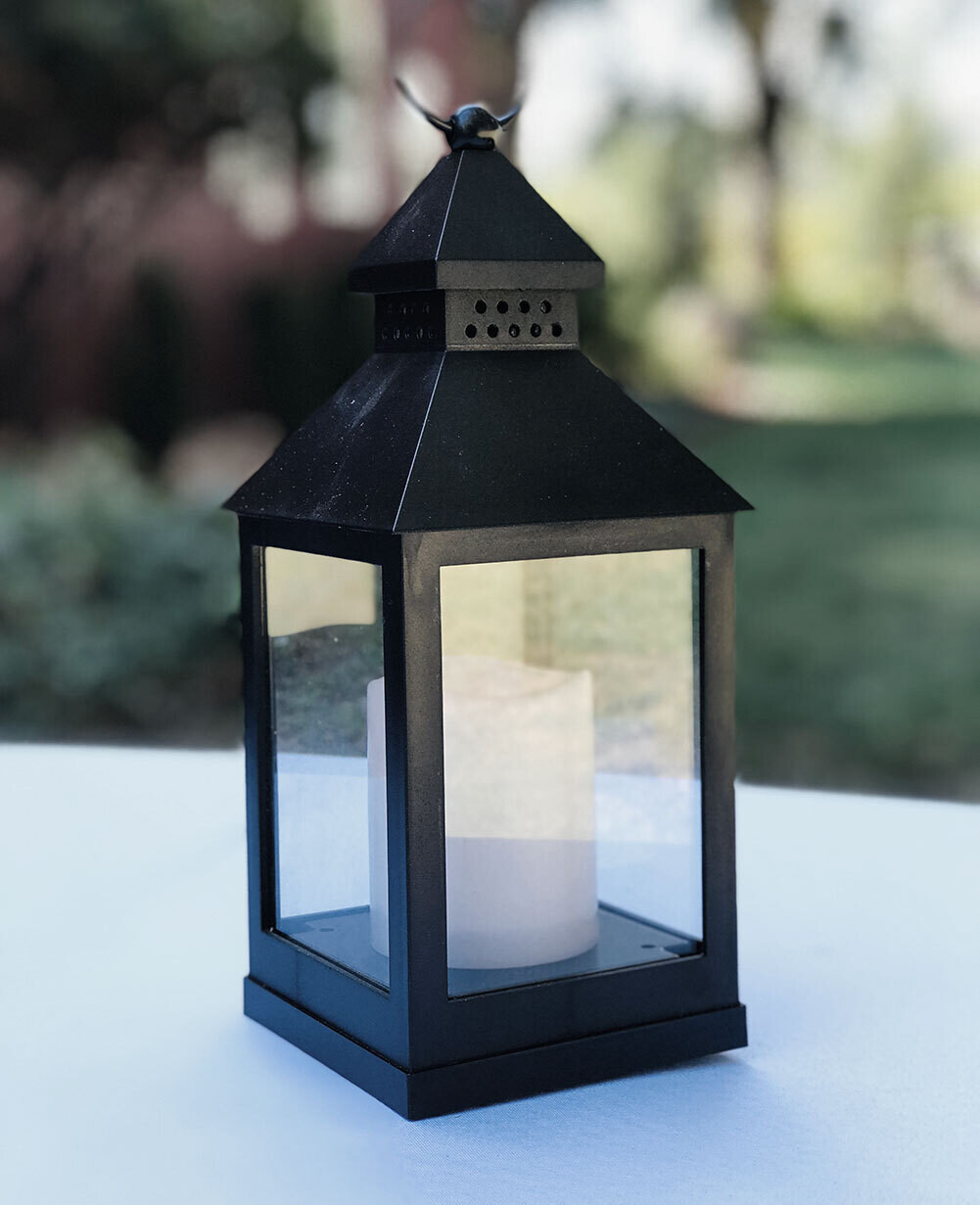 Black Lantern with Candle