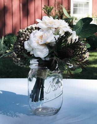 Nature Inspired Floral Centerpiece