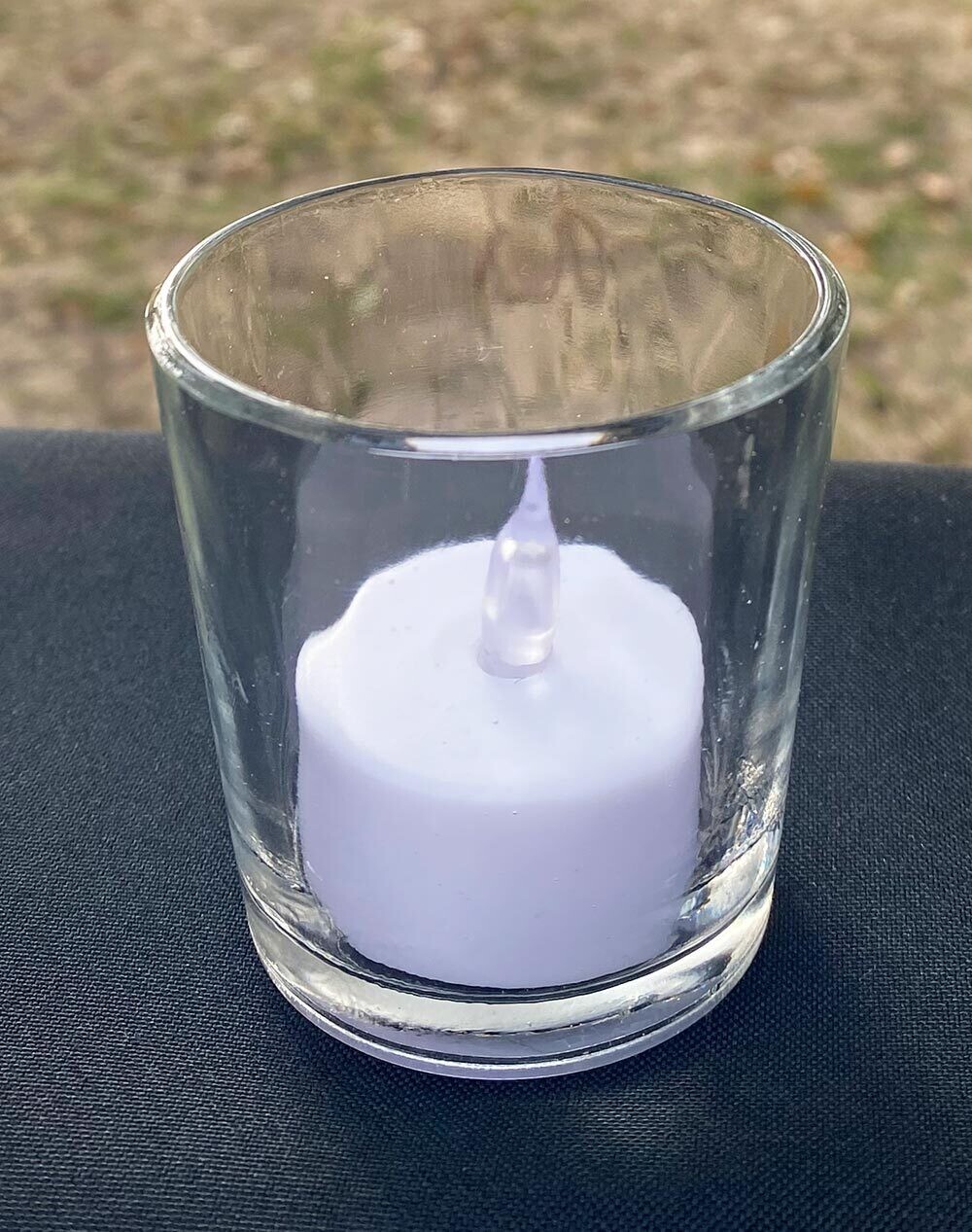 Clear Votive with LED Candle