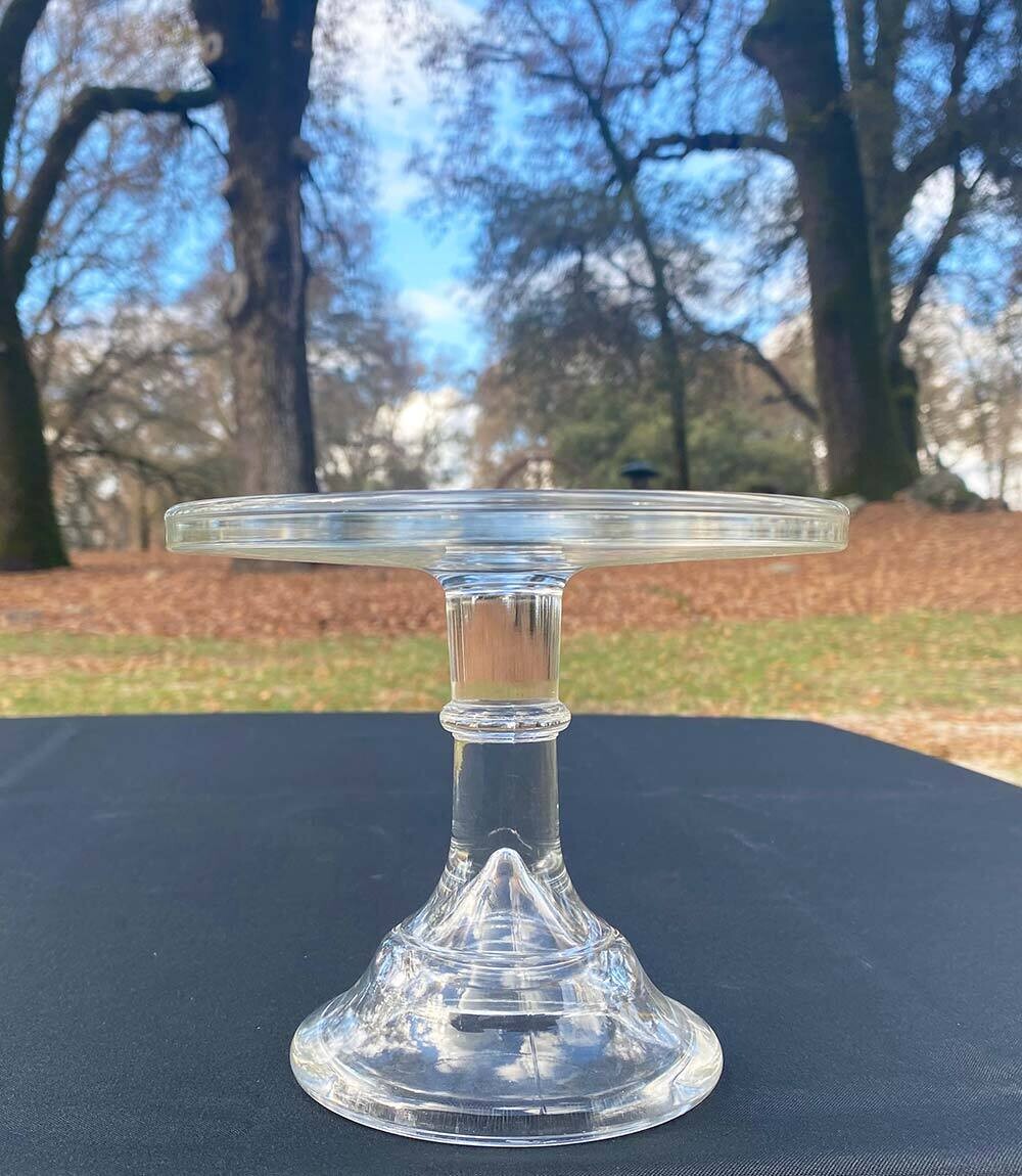 Small Crystal Cake Stand