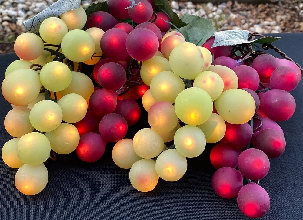 Grape Cluster Garland Lights