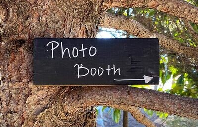Large Wooden Rectangle Chalkboard Signs