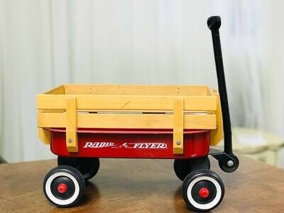 Mini Red Wagon Display