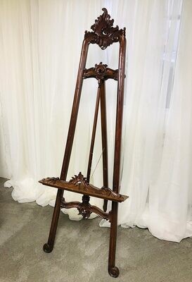 Vintage Brown Wooden Easel