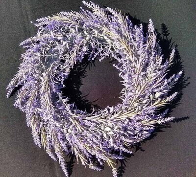 Lavender Wreath 15 Inches
